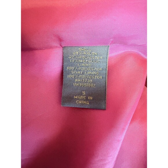 Zac Posen For Target Floral Sleeveless Brocade Mini Dress Size 5 - Picture 6 of 12